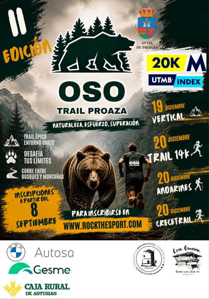 Custom Racing Window Nets OSO TRAIL PROAZA in Ctra. General 1, Proaza on December 20, 2026 ...